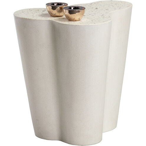 Ava 22 X 22 inch Terrazzo Side Table, Large